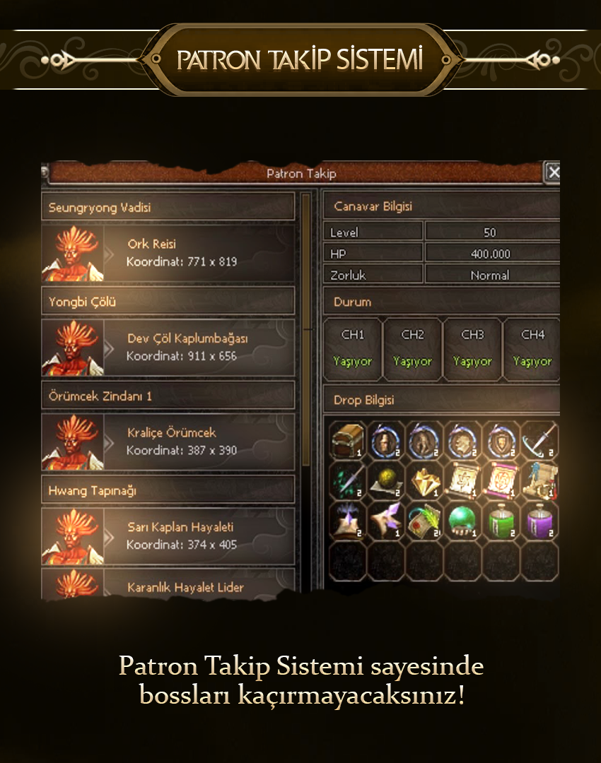 Patron Takip Sistemi